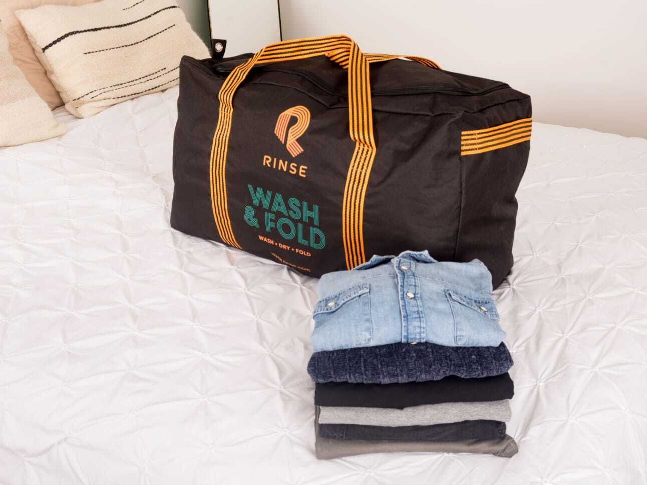 Rinse Dry Cleaning and Laundry. Delivered.