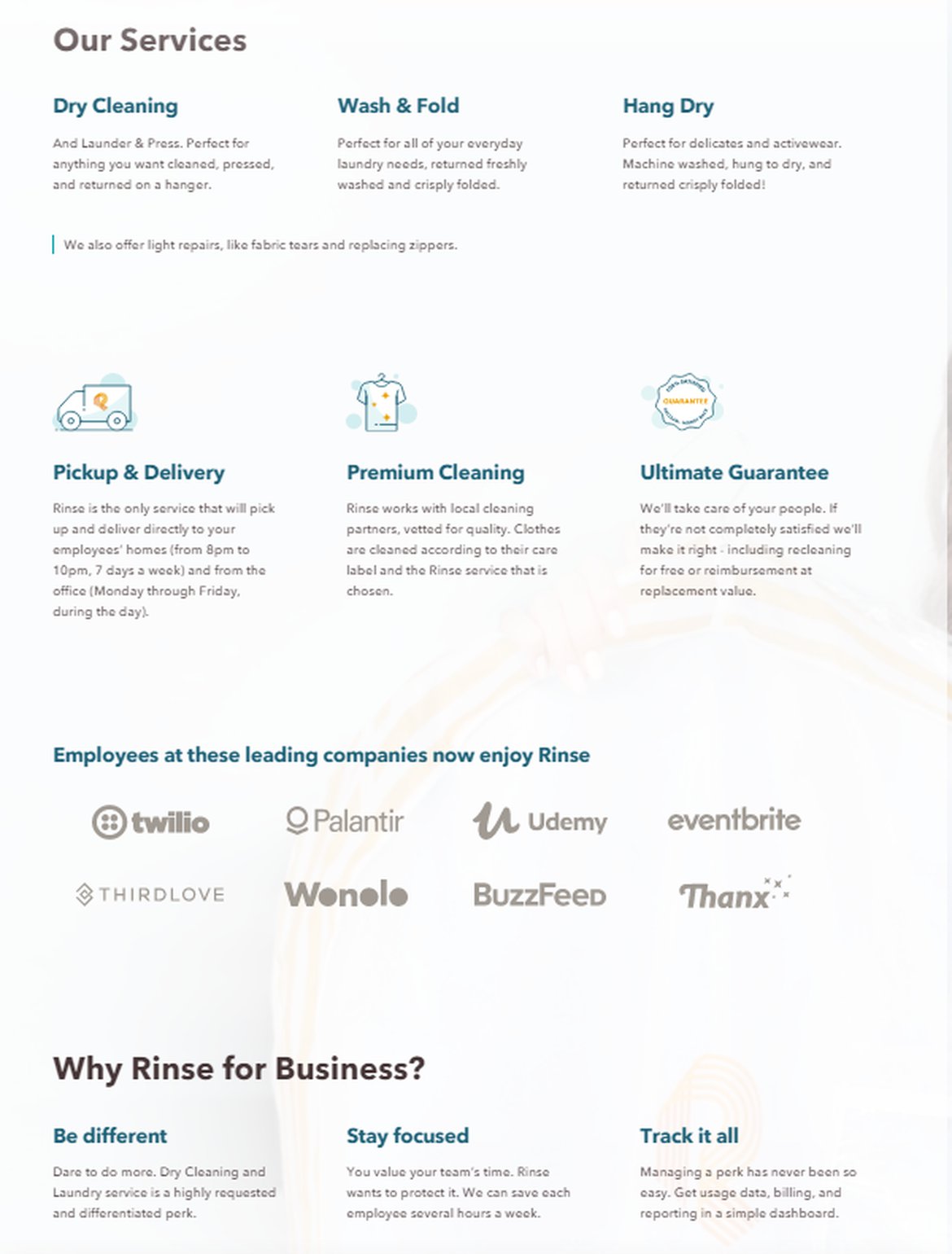 Rinse For Business